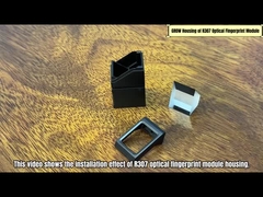 Schwarzer Fingerabdruckmodul Gehäuse Schale Dauerhafter Schutz