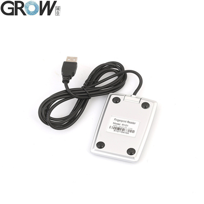 GROW R101N Biometric Desktop Capacitive USB Fingerprint Reader With 1000 Capacity For Lunix Windows Android Free SDK