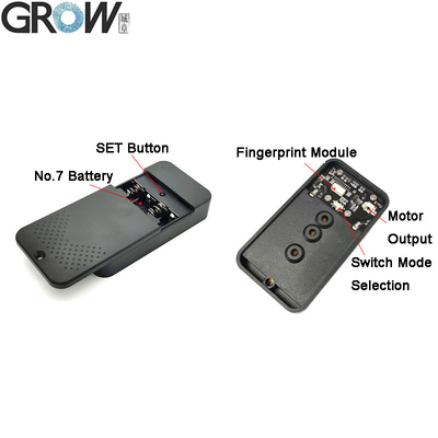 GROW K236-A Admin/User DC6V 4*AAA Battery Case With Fingerprint Control Board For Door Access Control System