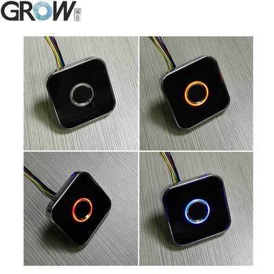 GROW K219-A+R502-AW Fingerprint Infrared Remote Control Board For Door Access Control Programmable Time Relay Output