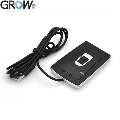 GROW R106 ISO ANSI Standard Biometric Desktop Capacitive USB Fingerprint Reader Support Windows Android