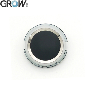 GROW R502-A RGB LED Steuerung Kleiner dünner kreisförmiger DC3.3V SH1.0-6pin Kapazitiver Fingerabdruckmodul Sensor Scanner
