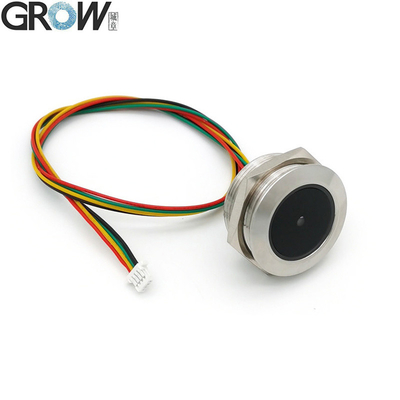 GROW GM60 Edelstahl LED-Steuerring-Anzeigeleuchte UART-Schnittstelle 1D/2D Barcode QR-Code Barcode-Lesemodul