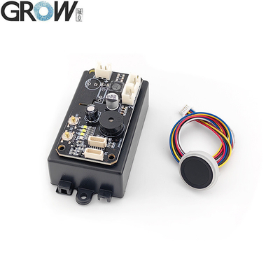 GROW KS220-S+R558-S DC12V Zwei Relais Fingerabdruck-Zugangskontrollplatine mit Selbstverriegelungs-/Zündungs-/Impulsmodus mit Admin/Benutzer
