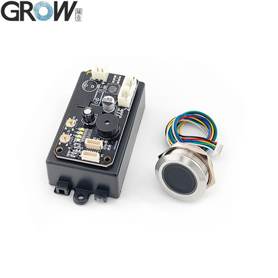 GROW KS220-S+R558 DC12V Zwei Relais Fingerabdruck-Zugriffssteuerung mit Selbstverriegelung/Zündung/Jog-Modus mit Administrator/Benutzer