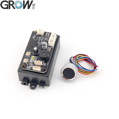 GROW KS220-S+502-F Fingerprint Access Control Board Zwei Relais DC12V mit Selbstverriegelung/Zündung/Jog-Modus mit Administrator/Benutzer