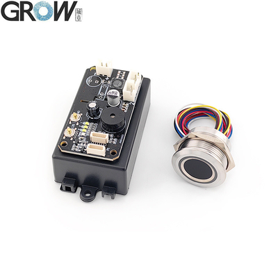 GROW KS220-S+R503 DC12V Zwei Relais Fingerabdruck-Zugangskontrollplatine mit Selbstverriegelungs-/Zündungs-/Impulsmodus mit Admin/Benutzer