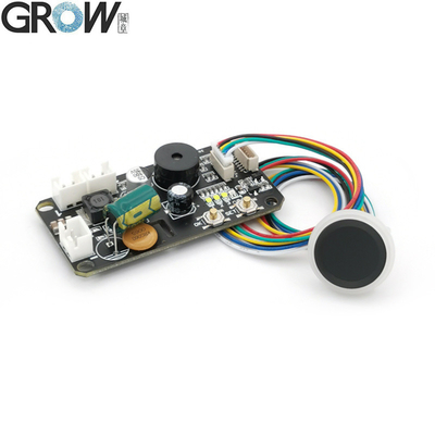 Rund integrierter Fingerabdrucksensor Arduino Fingerabdruck-Zugriffssteuerung