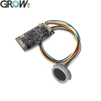 GROW KS200+R502-A 4*AA Batterie oder DC3.7V-6.5V Motor Ausgang Kreisring Anzeiger Licht Fingerabdruck Zugangssteuerung