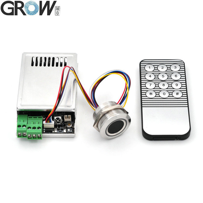 GROW KL216+R503 Relaisausgang Fingerabdruck-Zugangskontrollplatine Fernbedienung mit Jog-Modus/Zündungsmodus/Selbstverriegelungsmodus