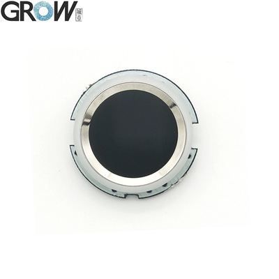 GROW R502-A RGB LED Steuerung Kleiner dünner kreisförmiger DC3.3V SH1.0-6pin Kapazitiver Fingerabdruckmodul Sensor Scanner